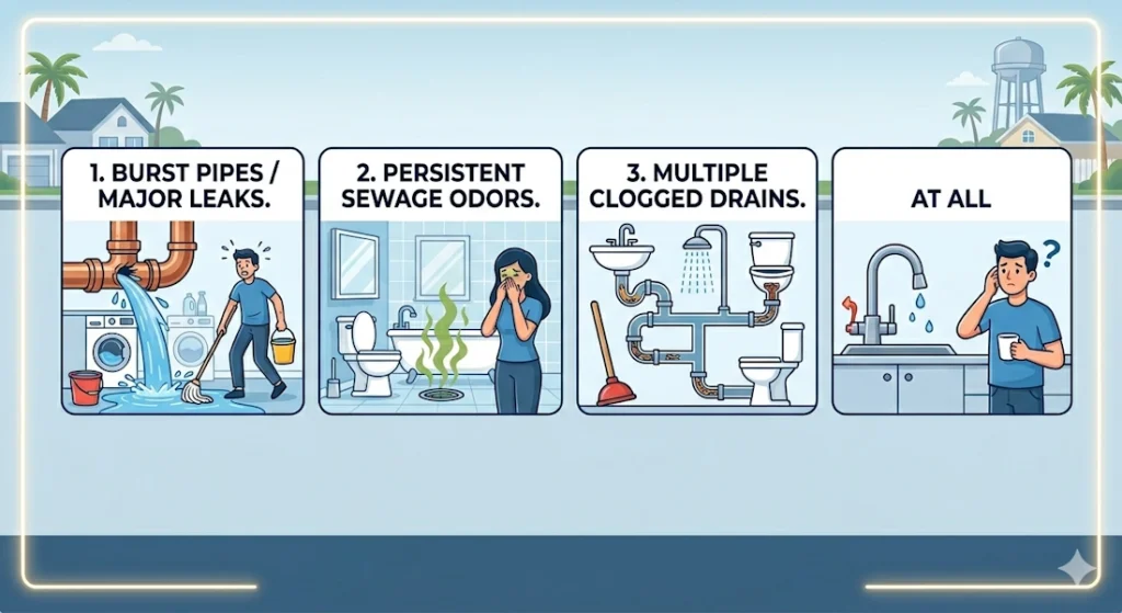 Emergency Plumbing Signs Long Island Homeowners Should Act On Fast